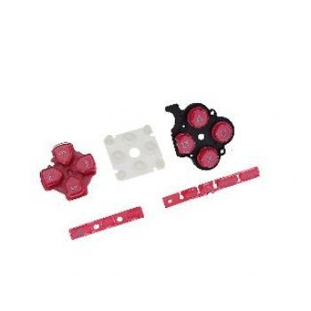 PSP 3000 Button Set rot (Original)